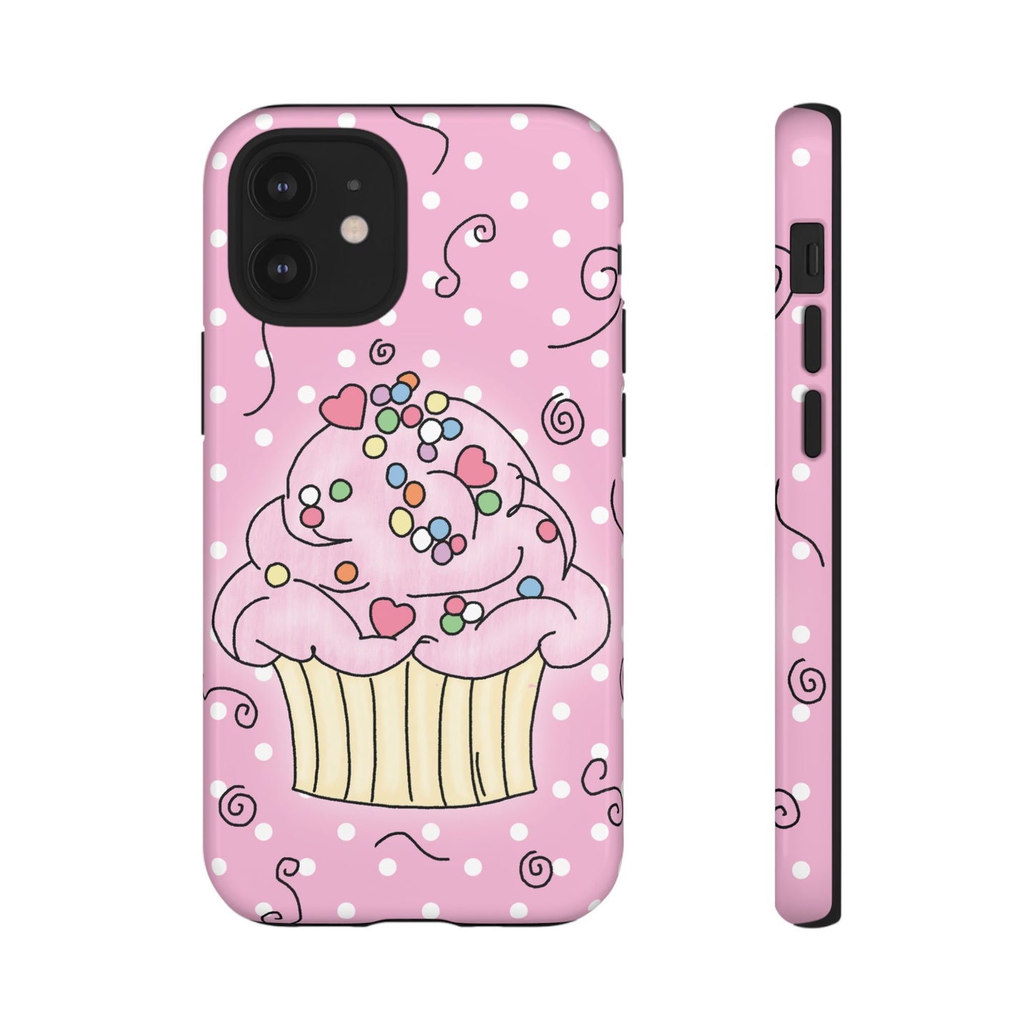 Cupcake Curlicues Tough Case