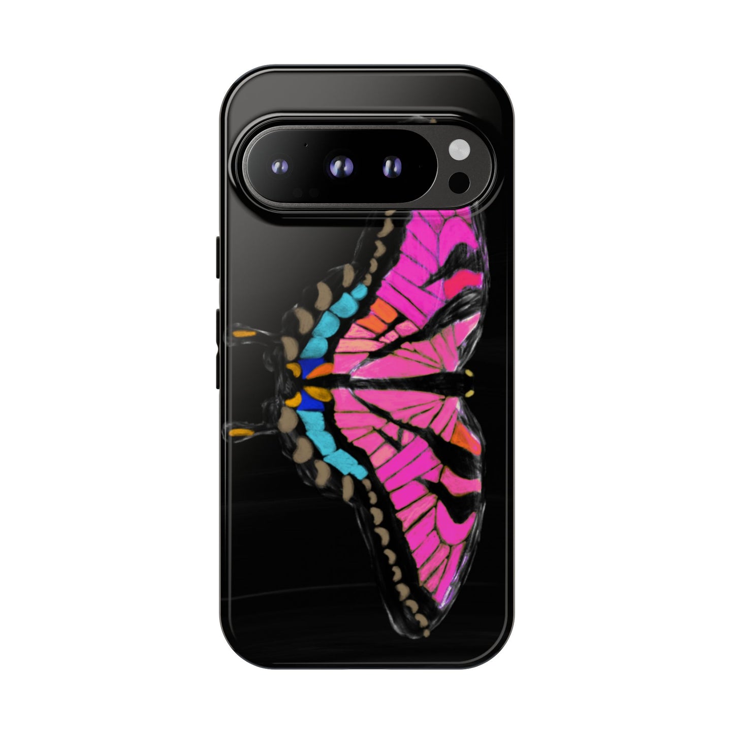 Pink Butterfly Tough Case