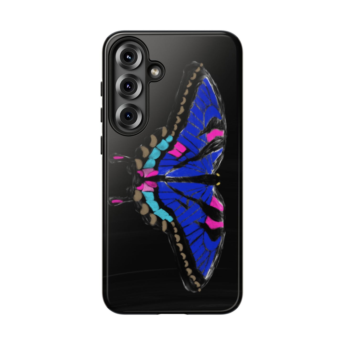 Blue Butterfly Tough Case