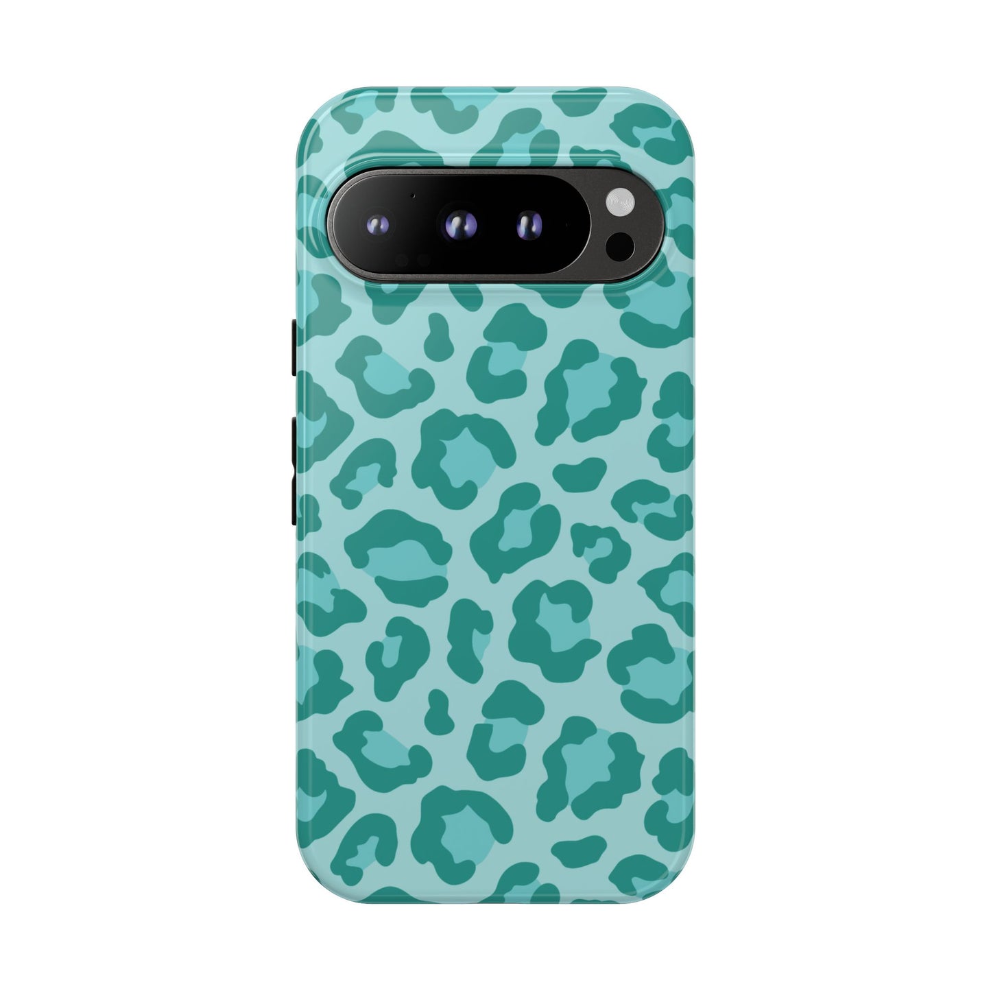 Teal Leopard Tough Case