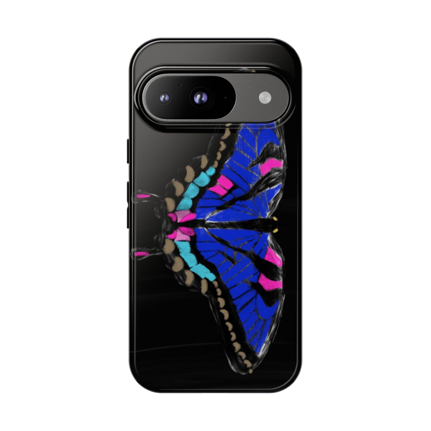 Blue Butterfly Tough Case