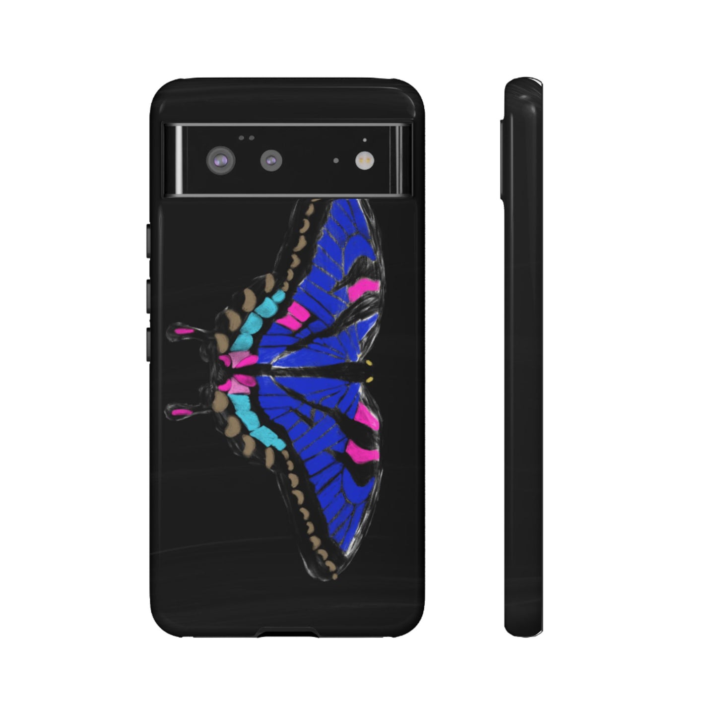 Blue Butterfly Tough Case