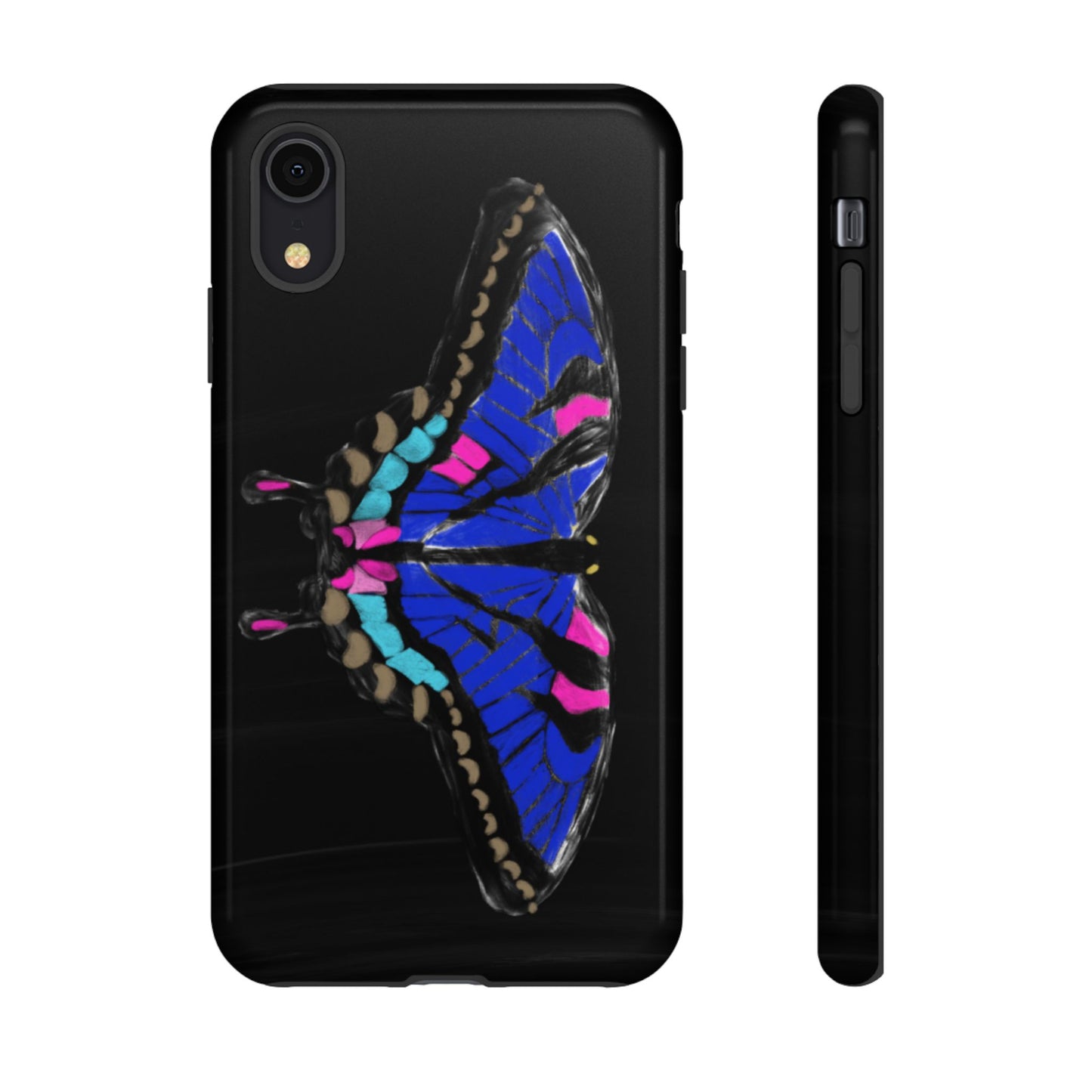 Blue Butterfly Tough Case