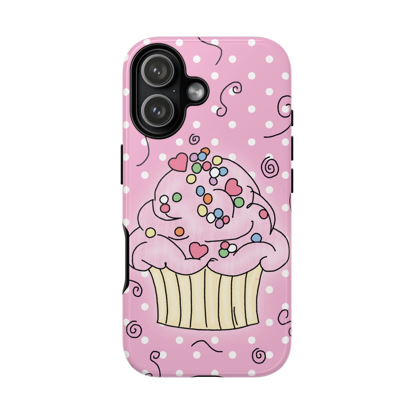 Cupcake Curlicues Tough Case