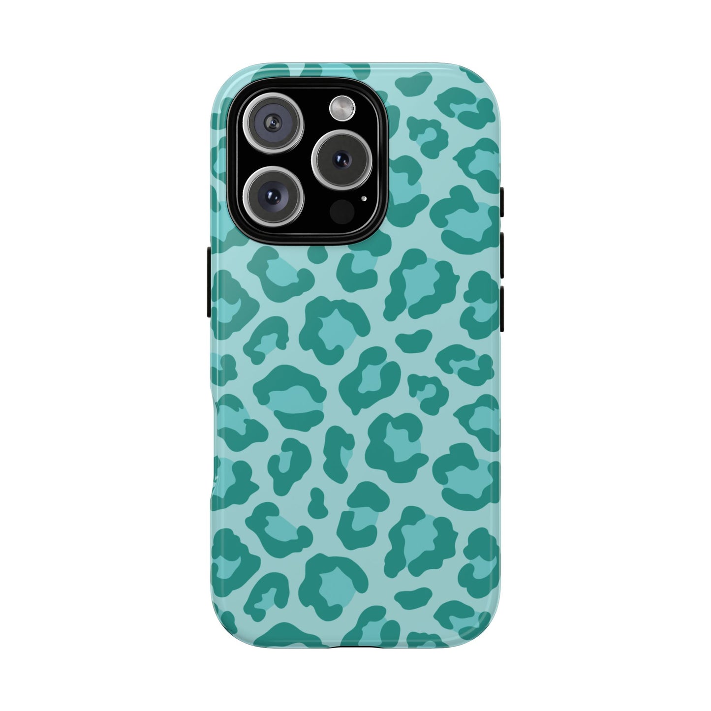 Teal Leopard Tough Case