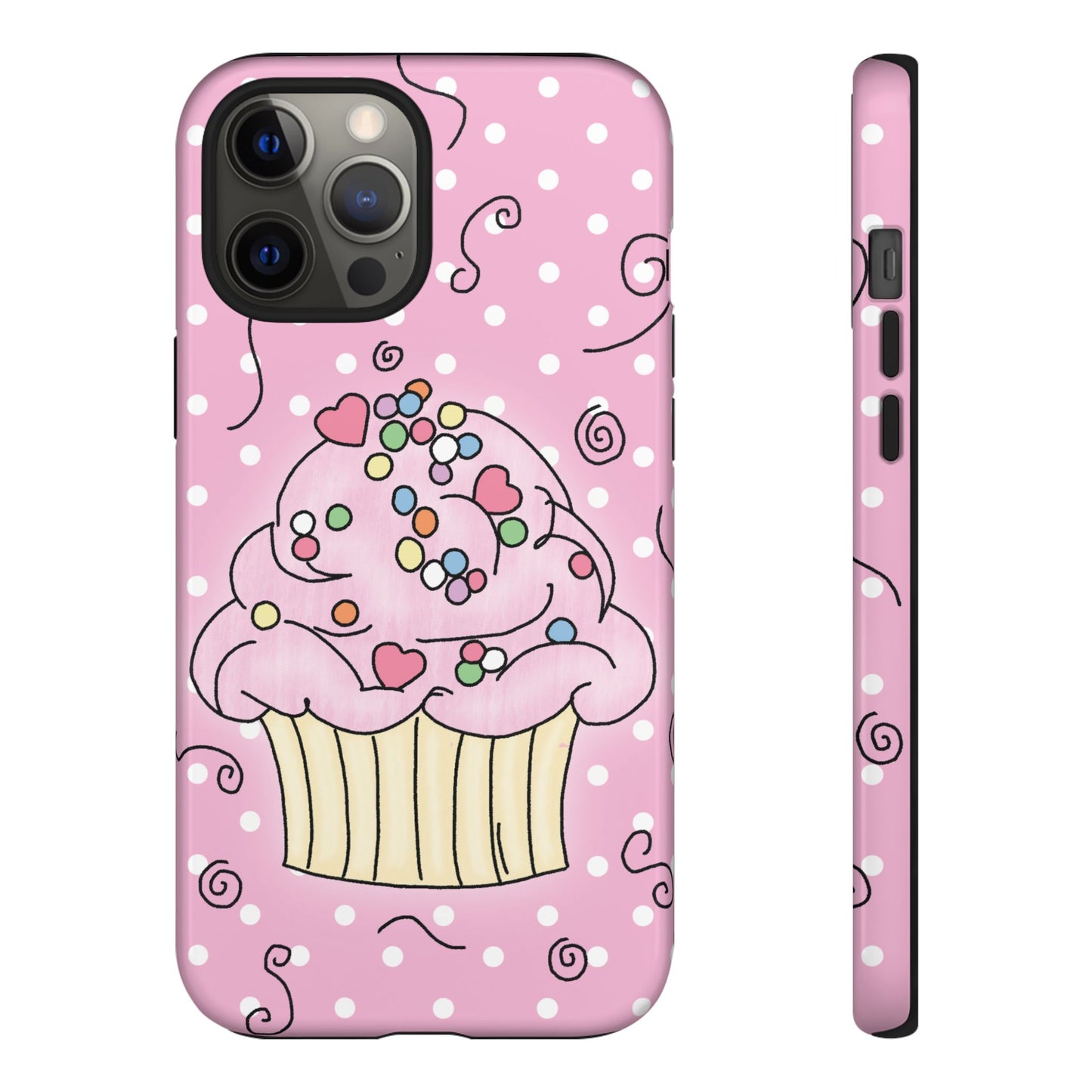 Cupcake Curlicues Tough Case