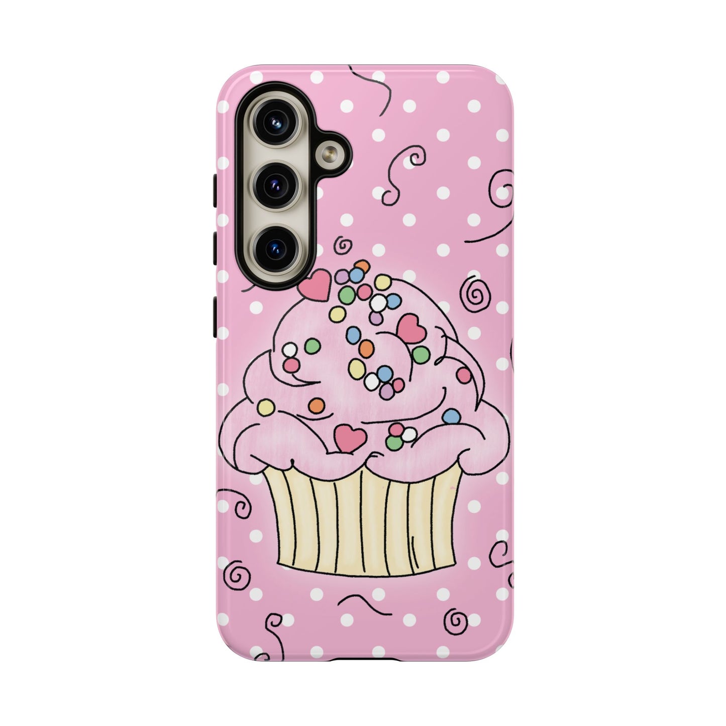 Cupcake Curlicues Tough Case