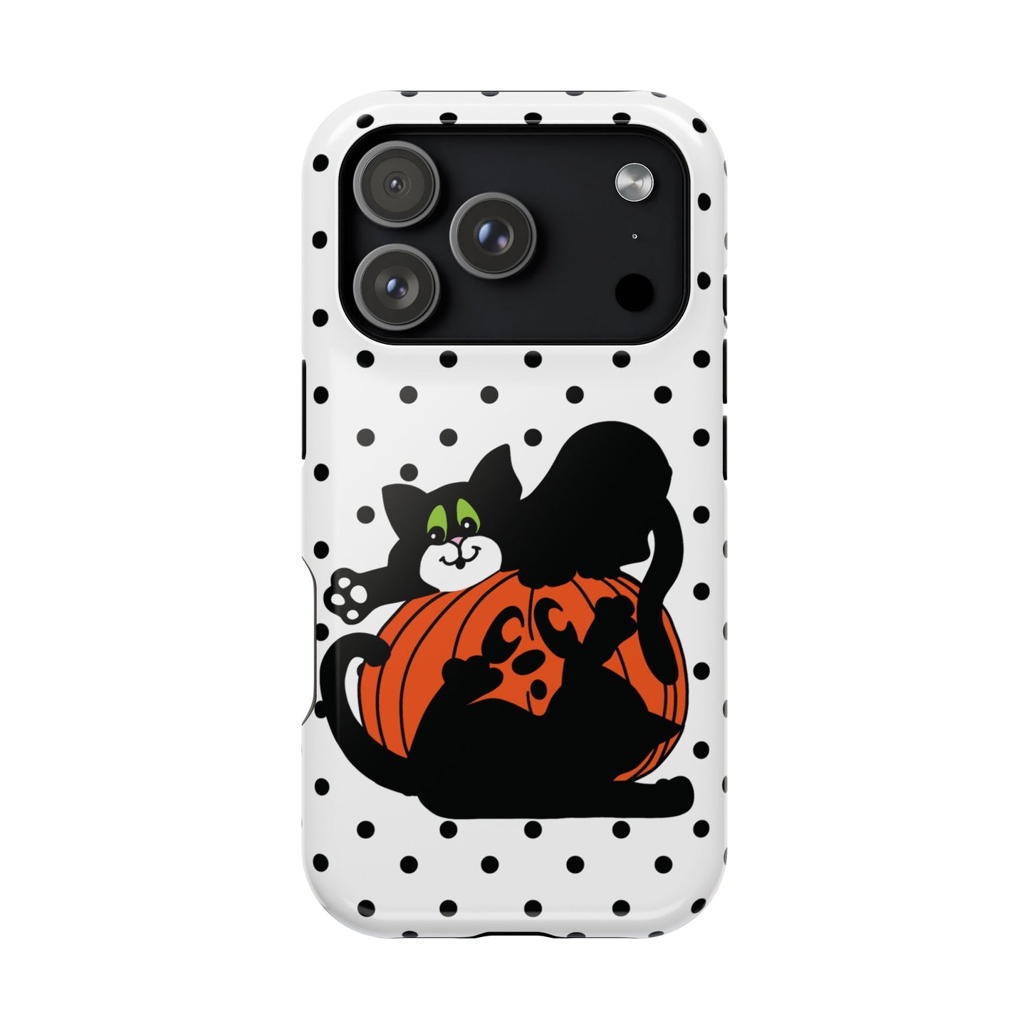 Pumpkin Kitty MagSafe Case