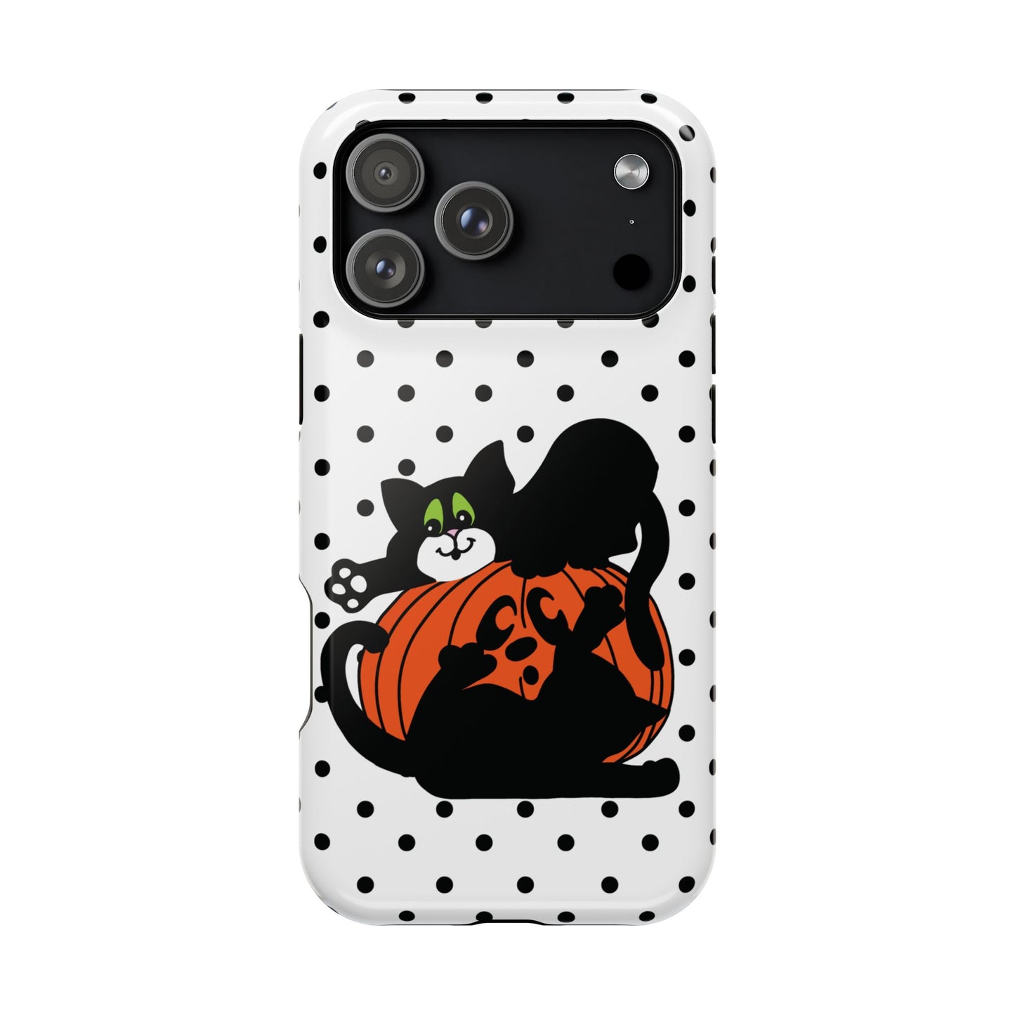 Pumpkin Kitty MagSafe Case
