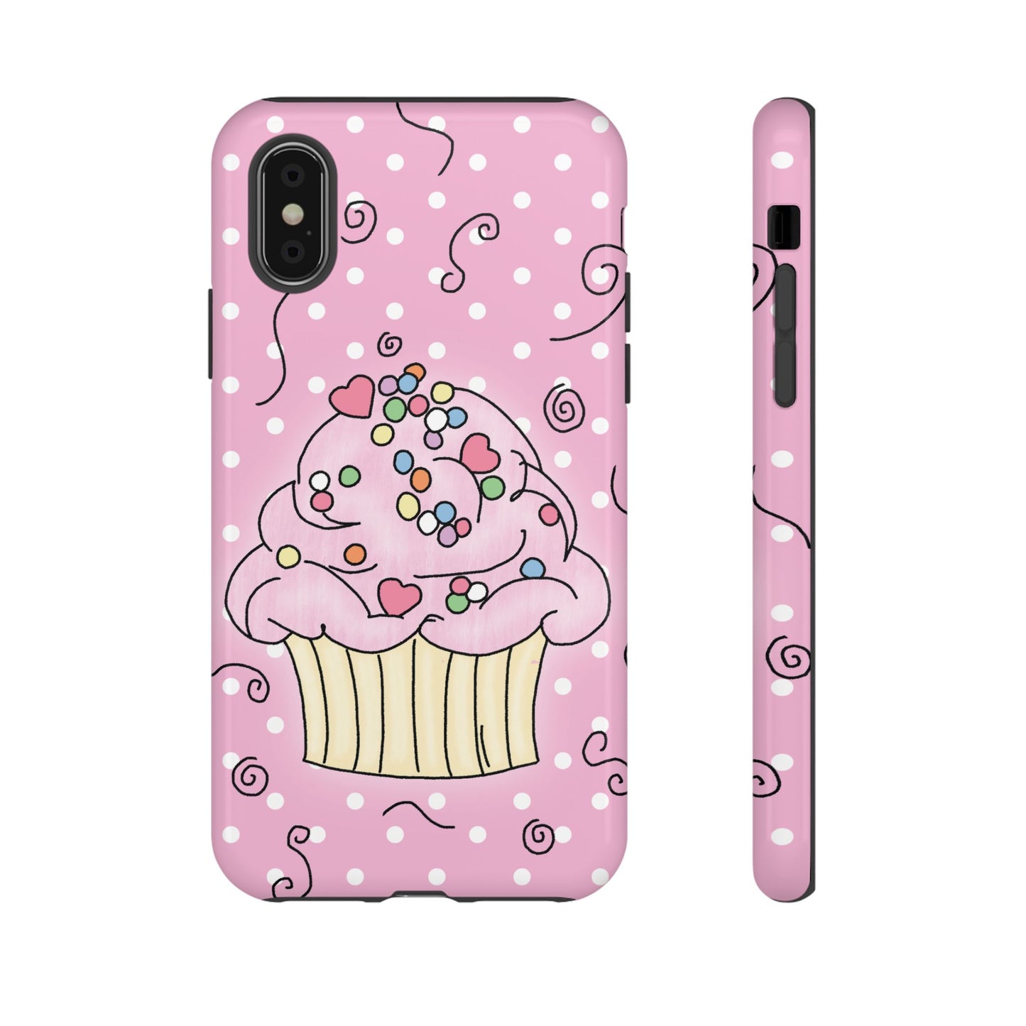 Cupcake Curlicues Tough Case
