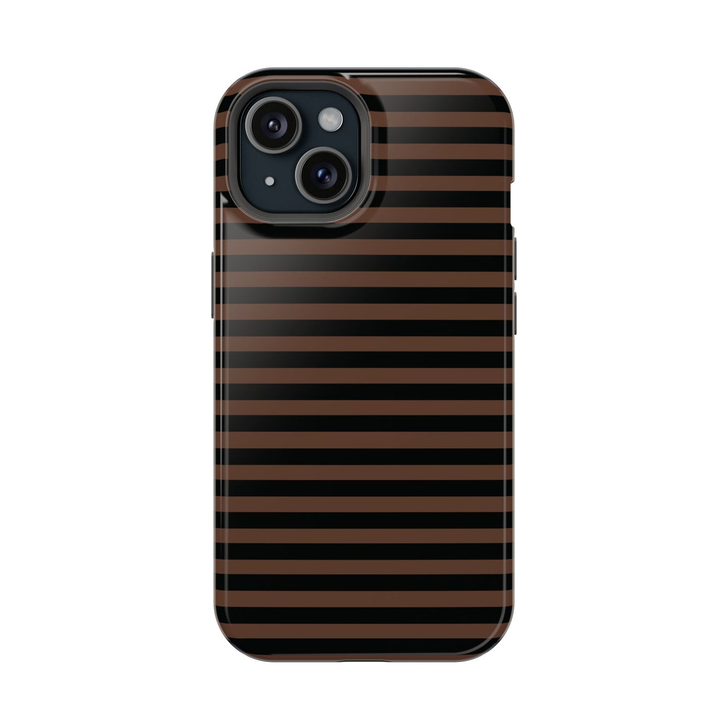 Brown Striped MagSafe Case