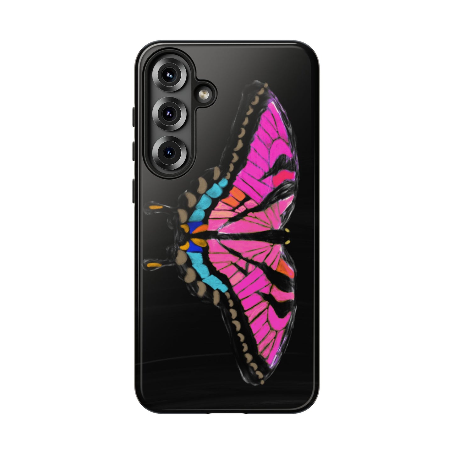 Pink Butterfly Tough Case