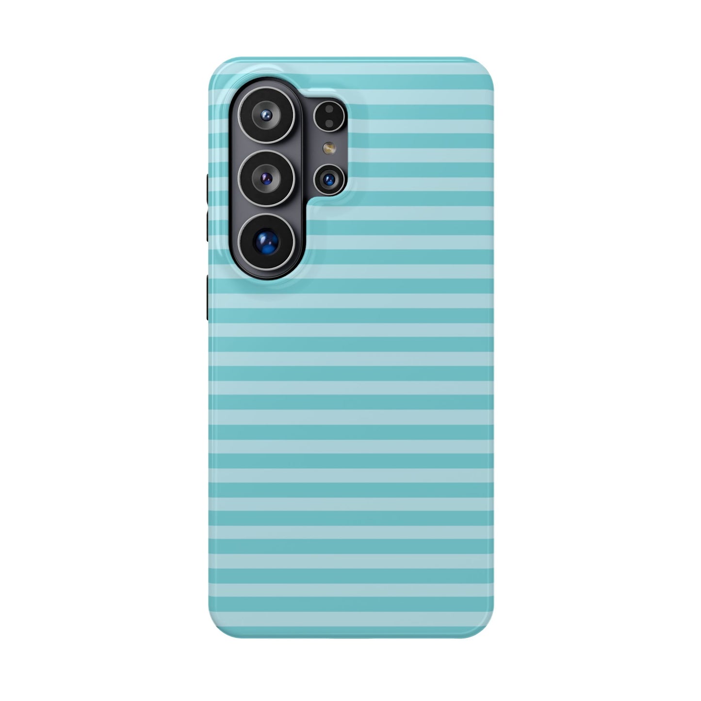 Teal Striped MagSafe Case