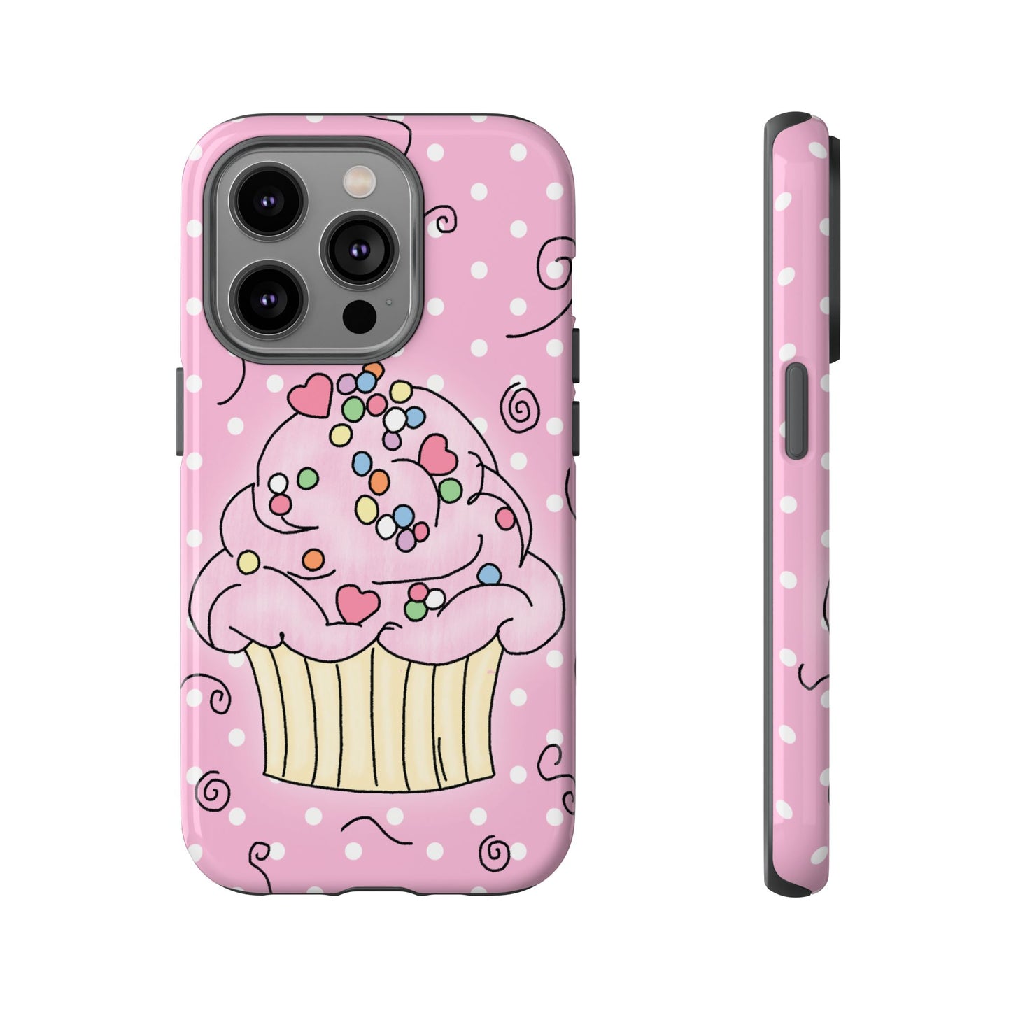 Cupcake Curlicues Tough Case