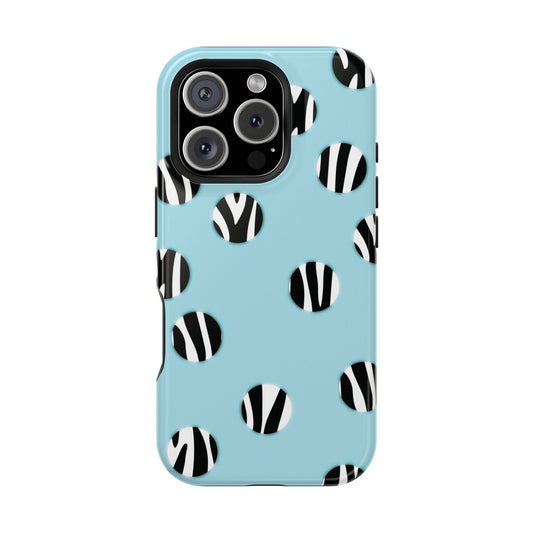 Zebra Dots MagSafe Case