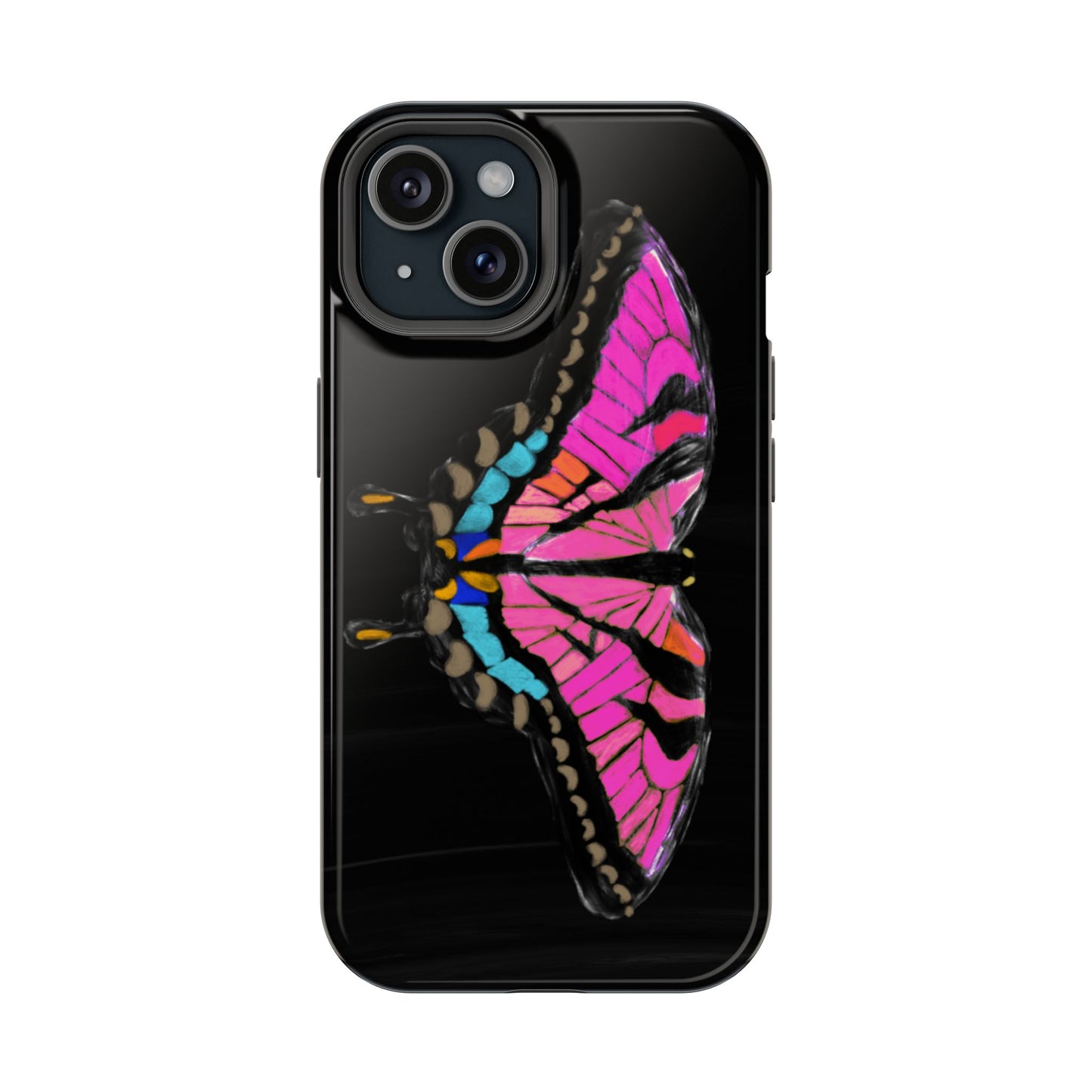 Fuscia Butterfly MagSafe Case