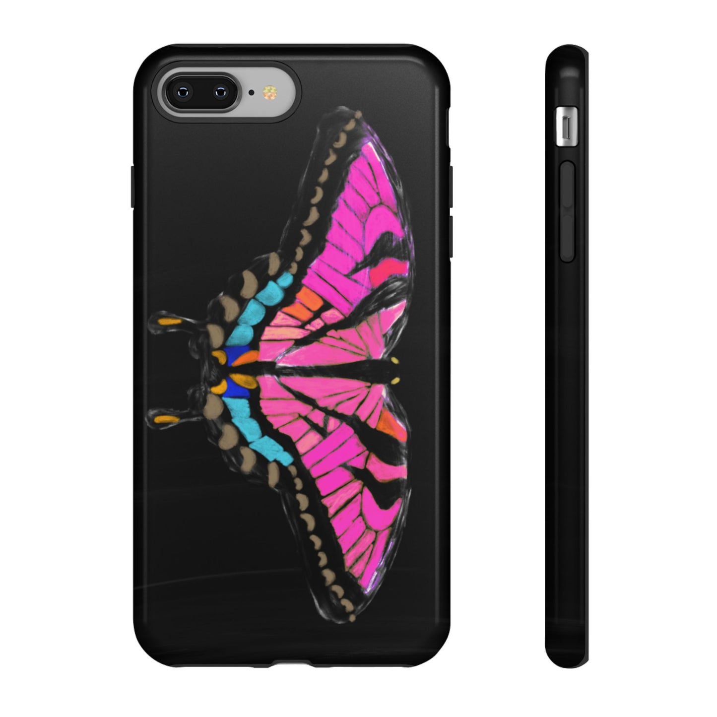 Pink Butterfly Tough Case