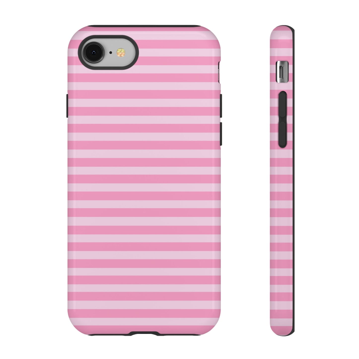 Pink Striped Tough Case