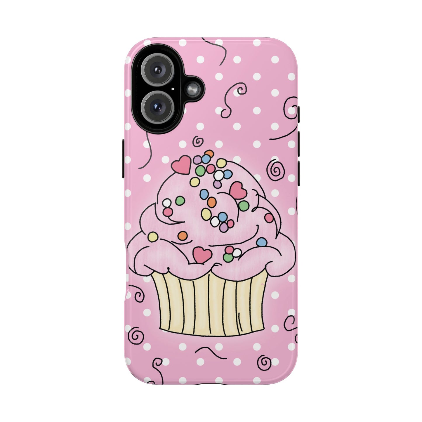 Cupcake Curlicues Tough Case