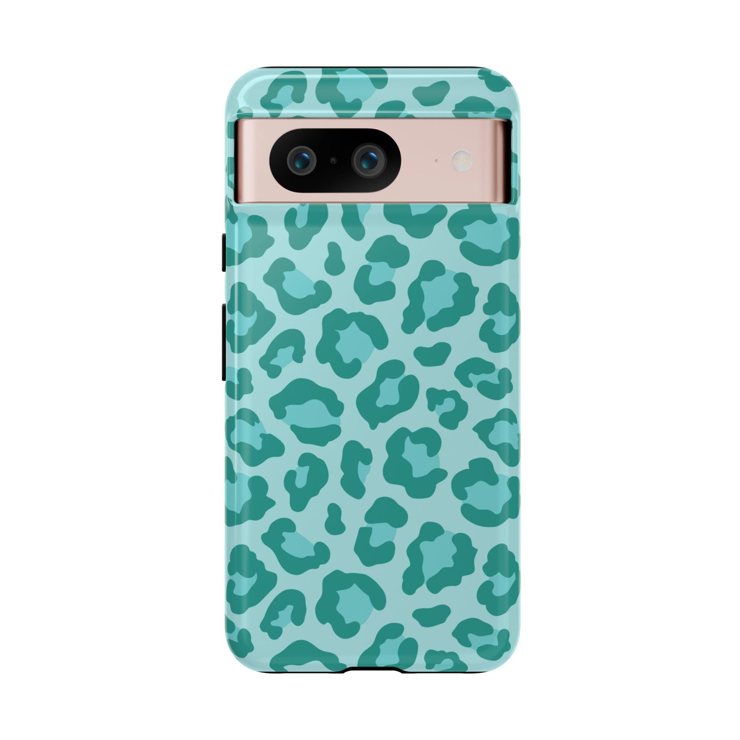 Teal Leopard Tough Case