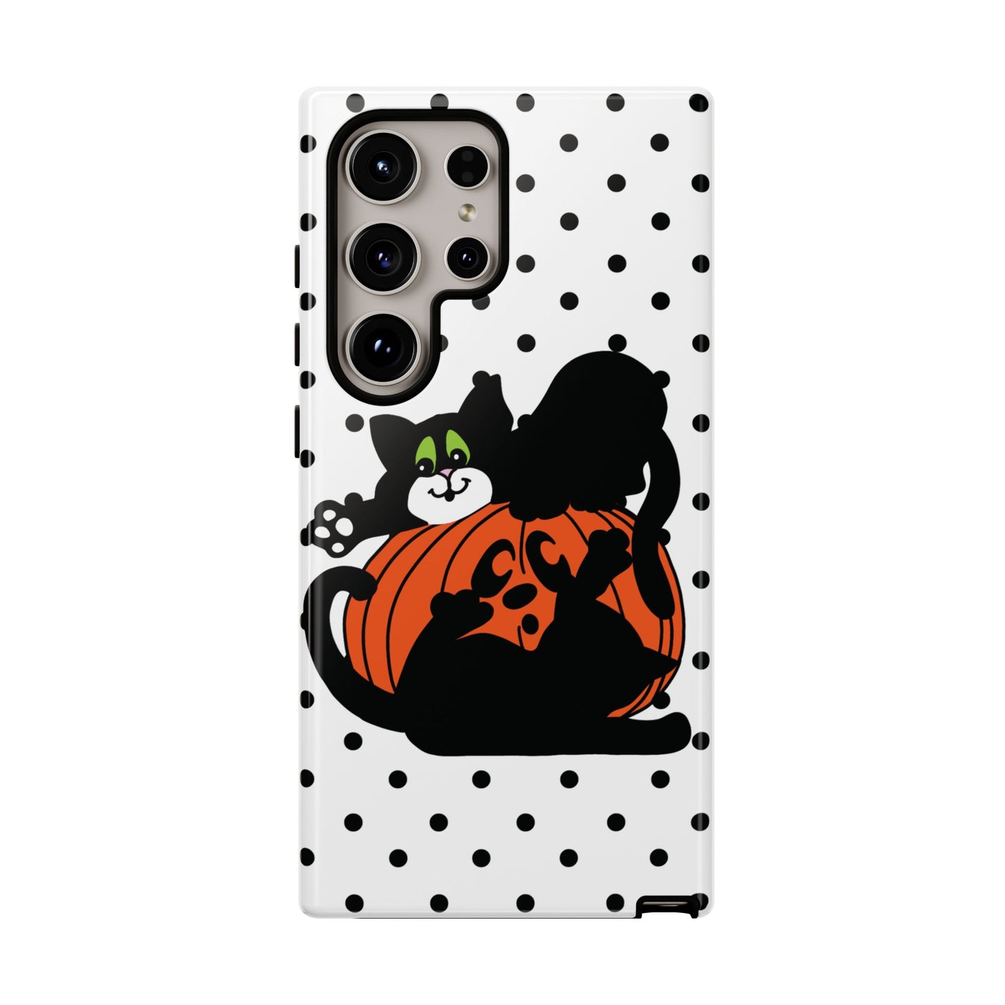 Pumpkin Kitty Tough Case