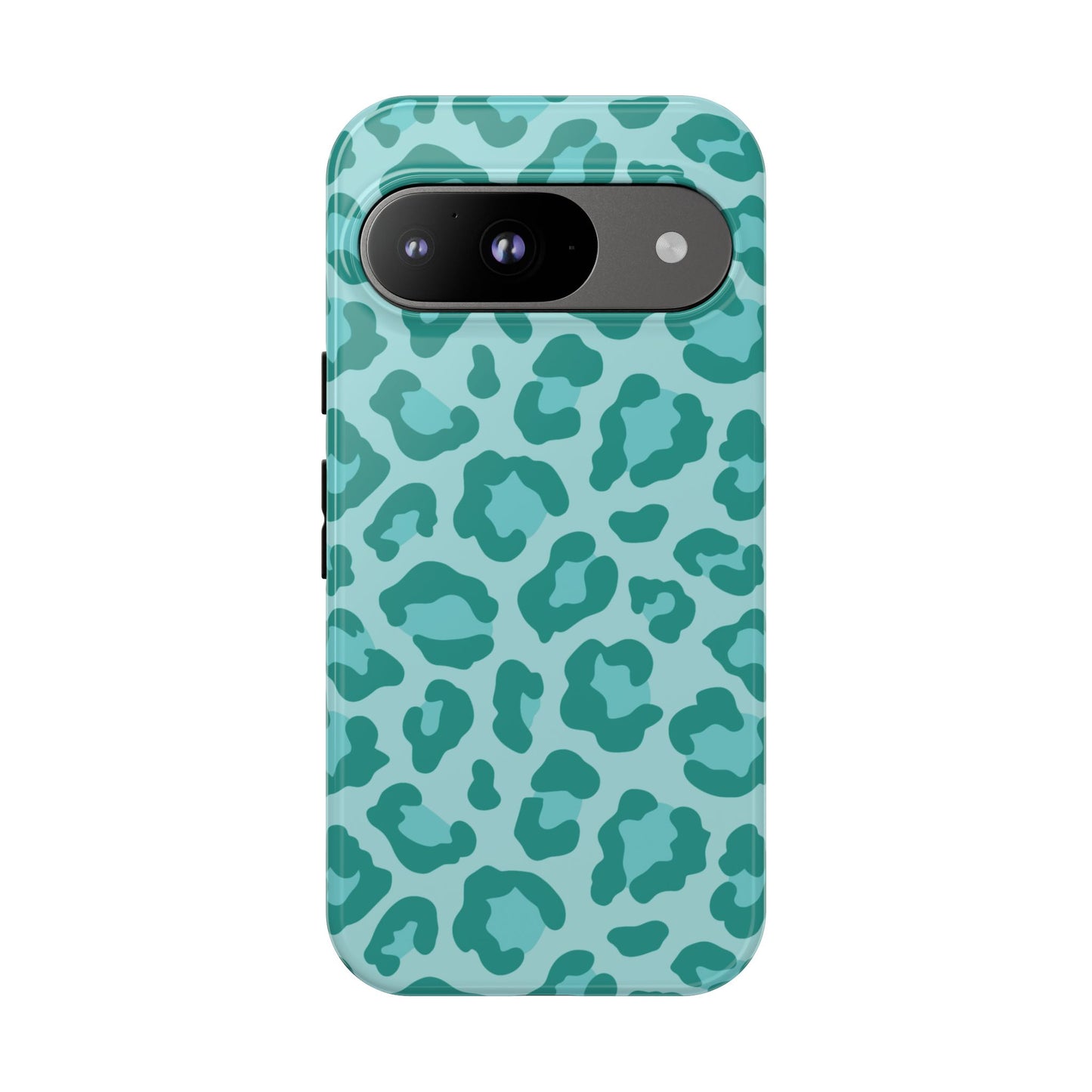 Teal Leopard Tough Case