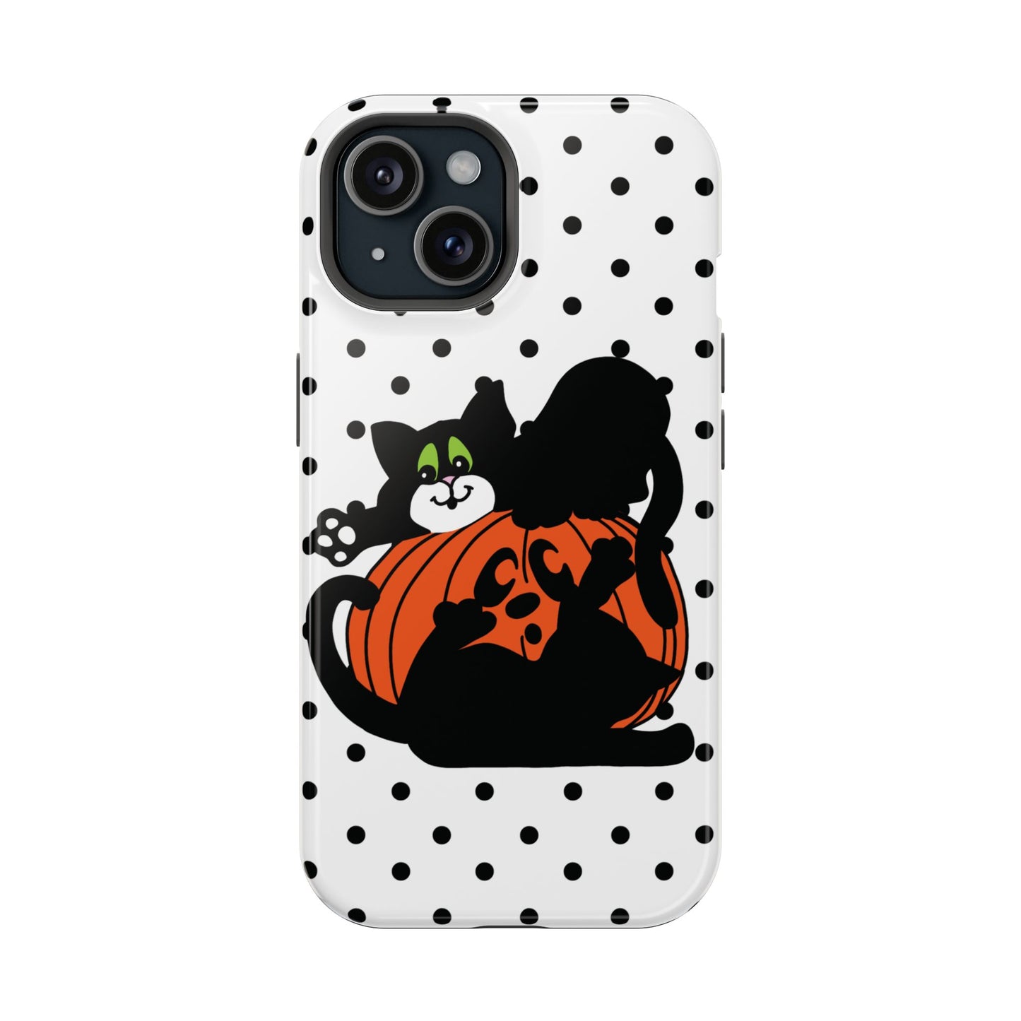 Pumpkin Kitty MagSafe Case