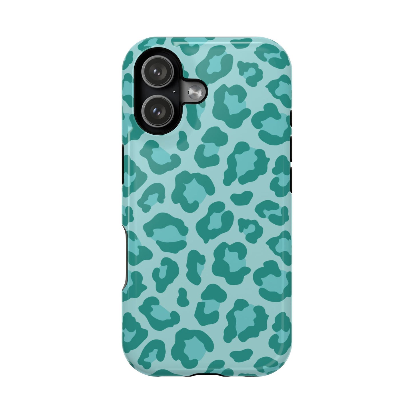 Teal Leopard MagSafe Case