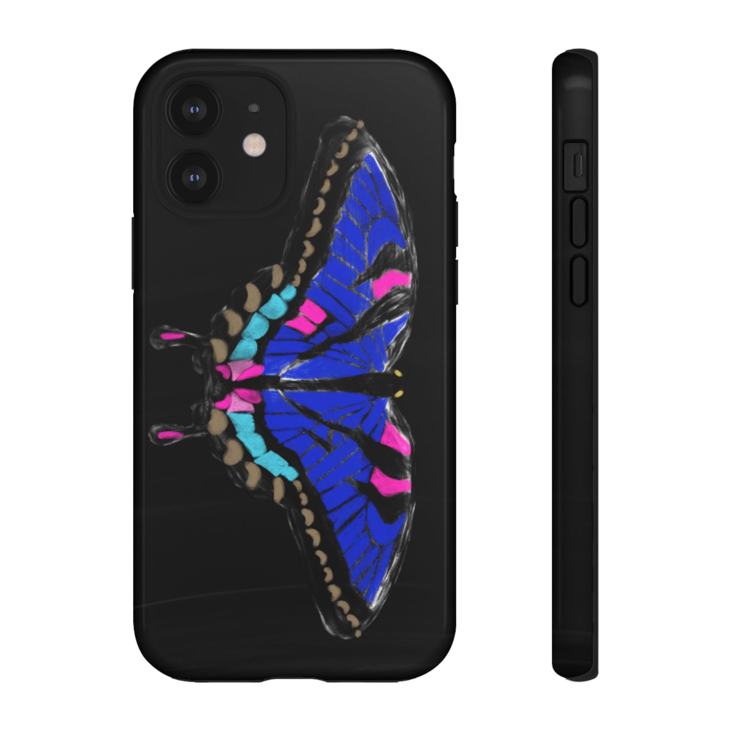Blue Butterfly Tough Case