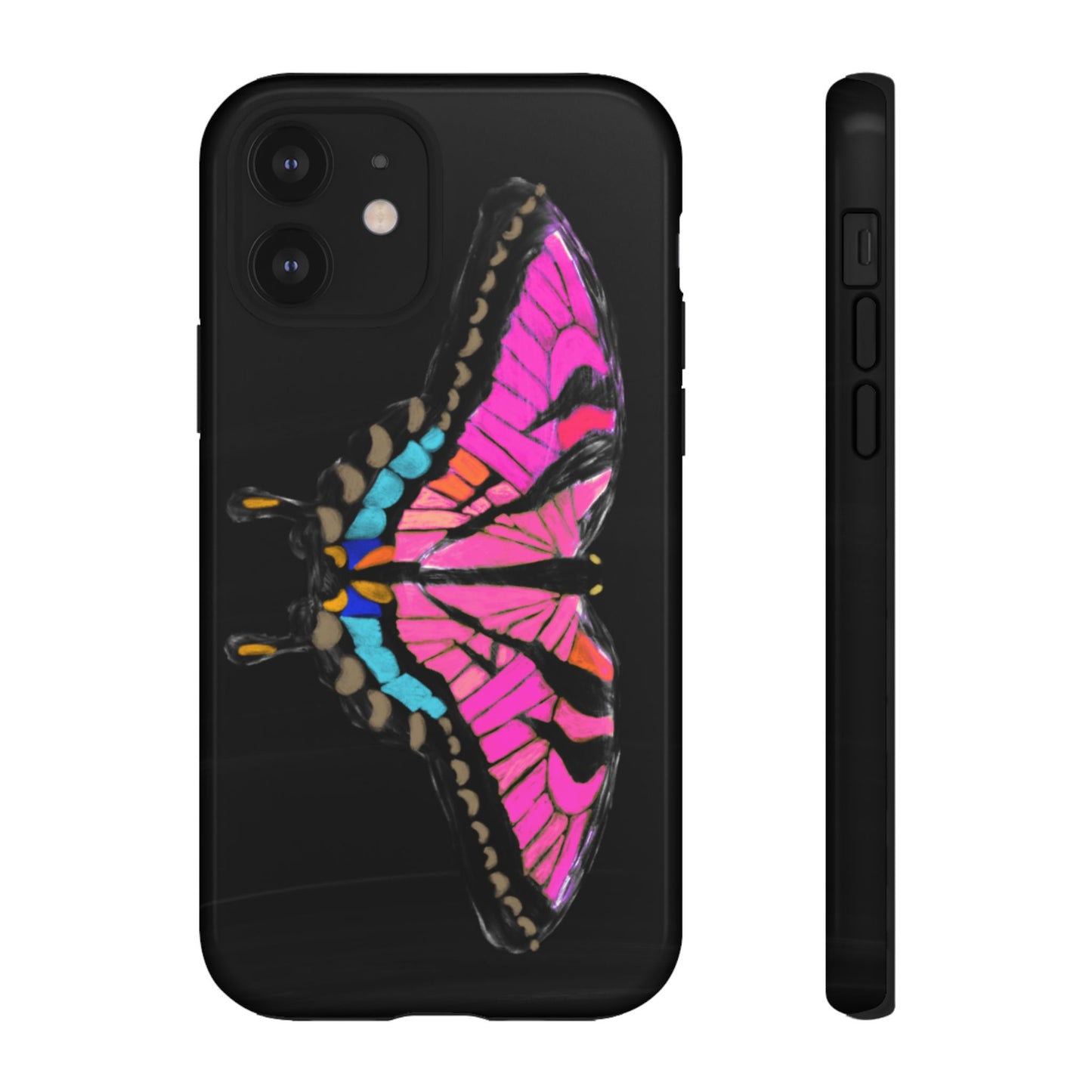 Pink Butterfly Tough Case