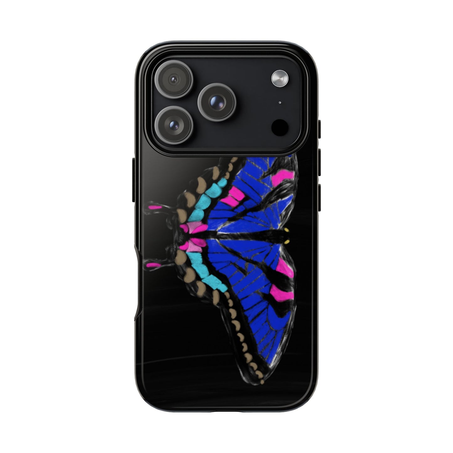 Blue Butterfly Tough Case