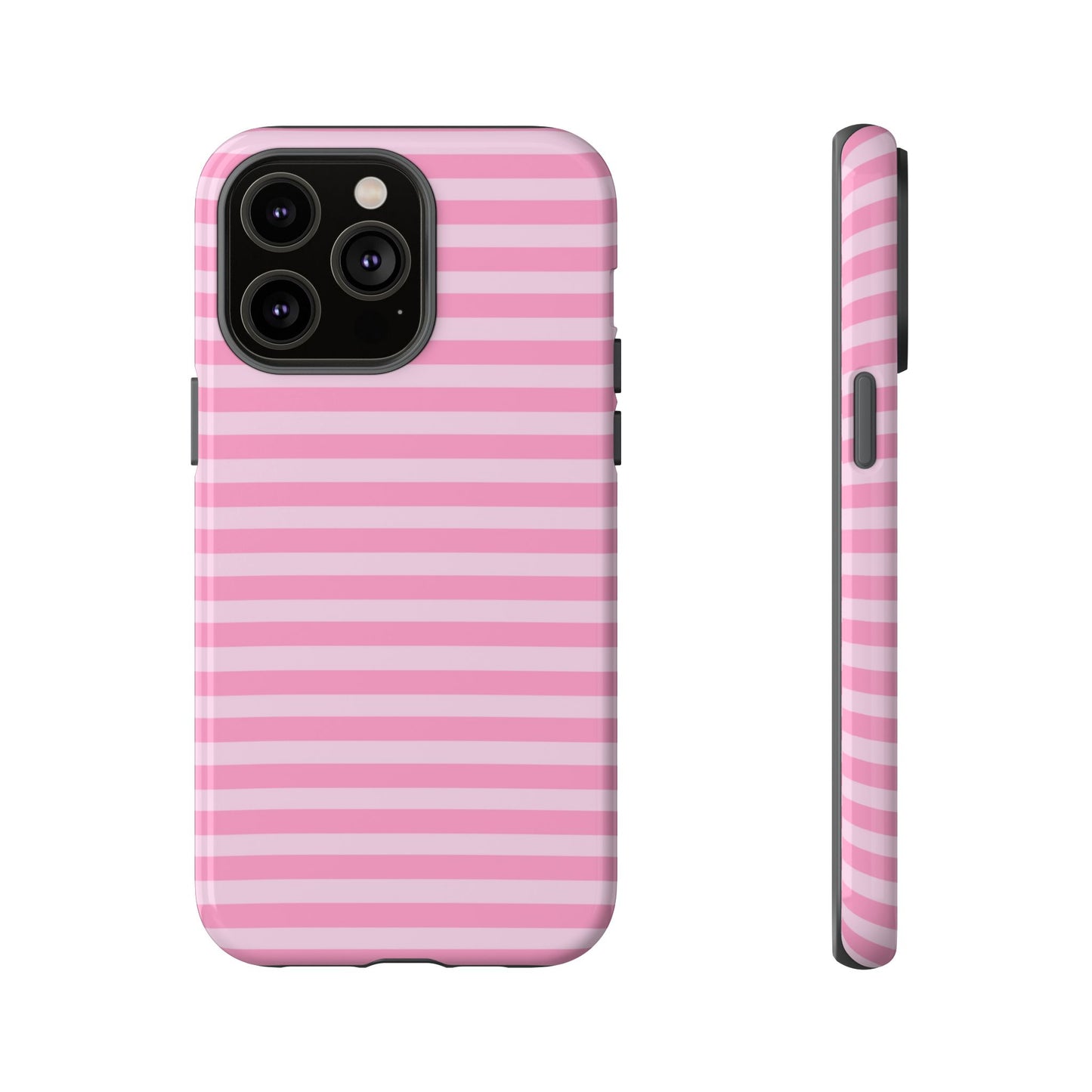 Pink Striped Tough Case