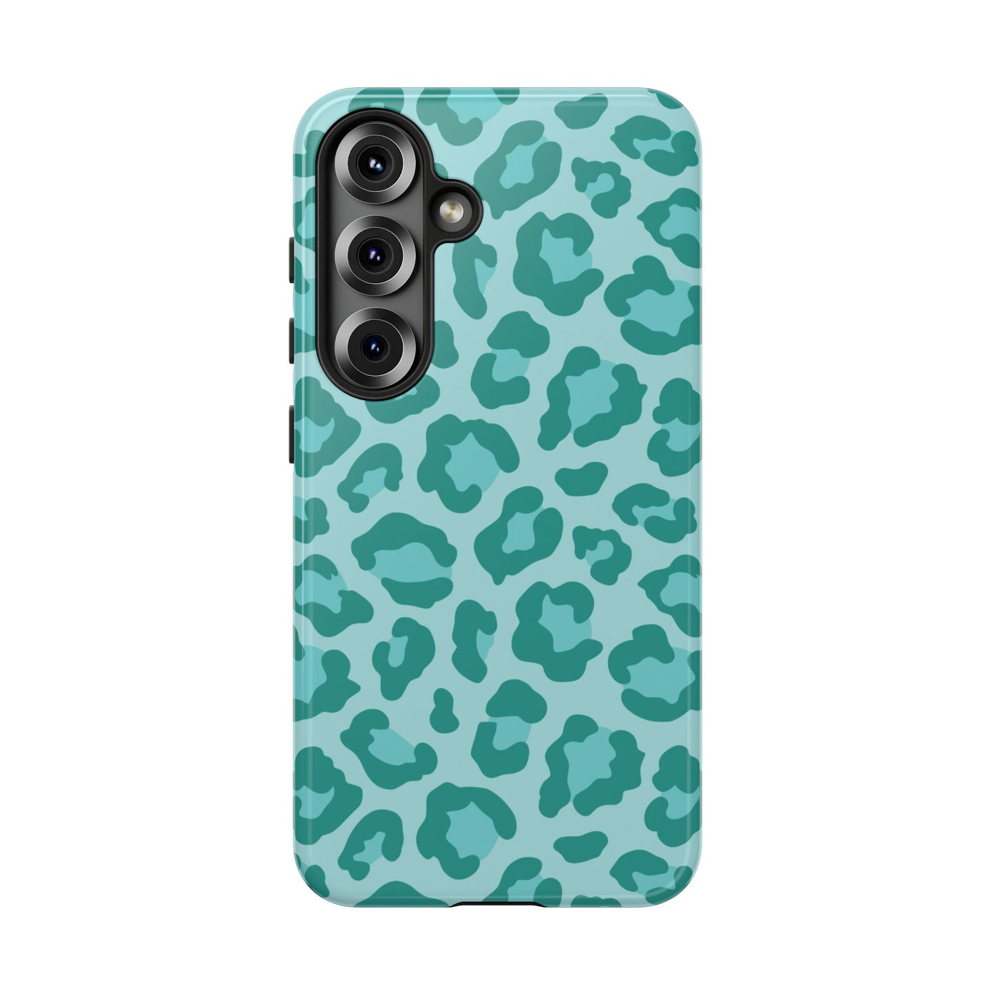 Teal Leopard Tough Case