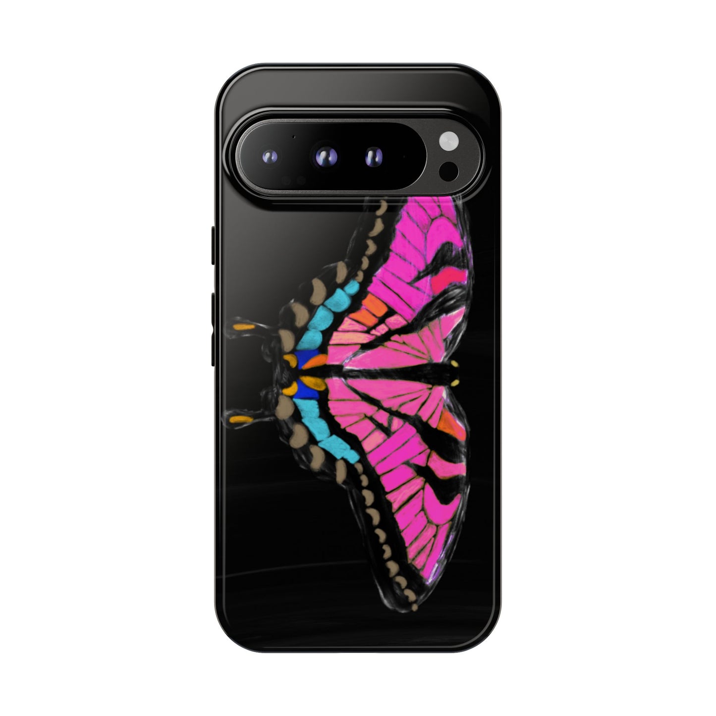 Pink Butterfly Tough Case