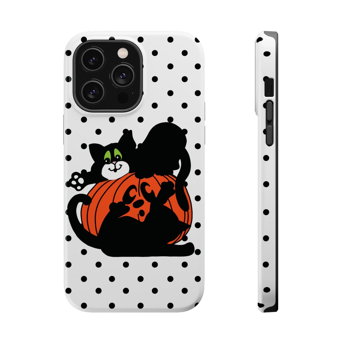 Pumpkin Kitty MagSafe Case