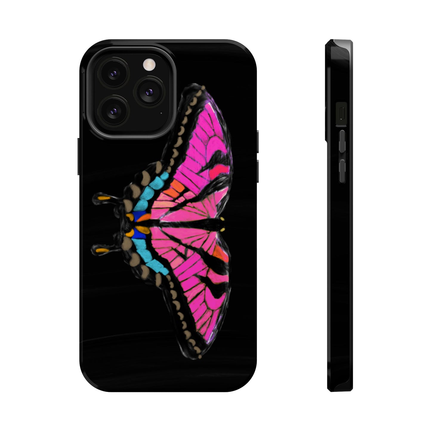 Fuscia Butterfly MagSafe Case