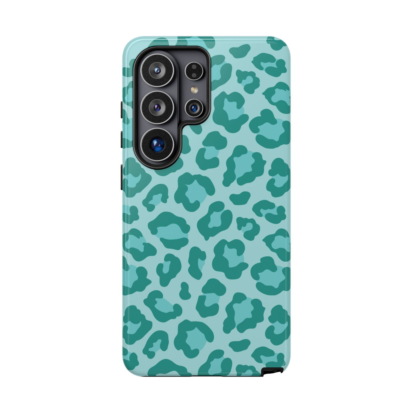 Teal Leopard Tough Case