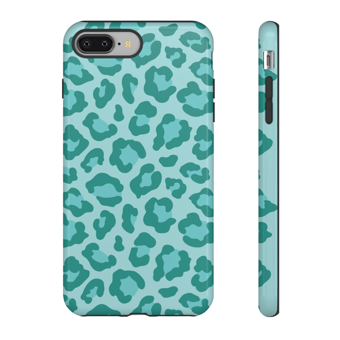 Teal Leopard Tough Case