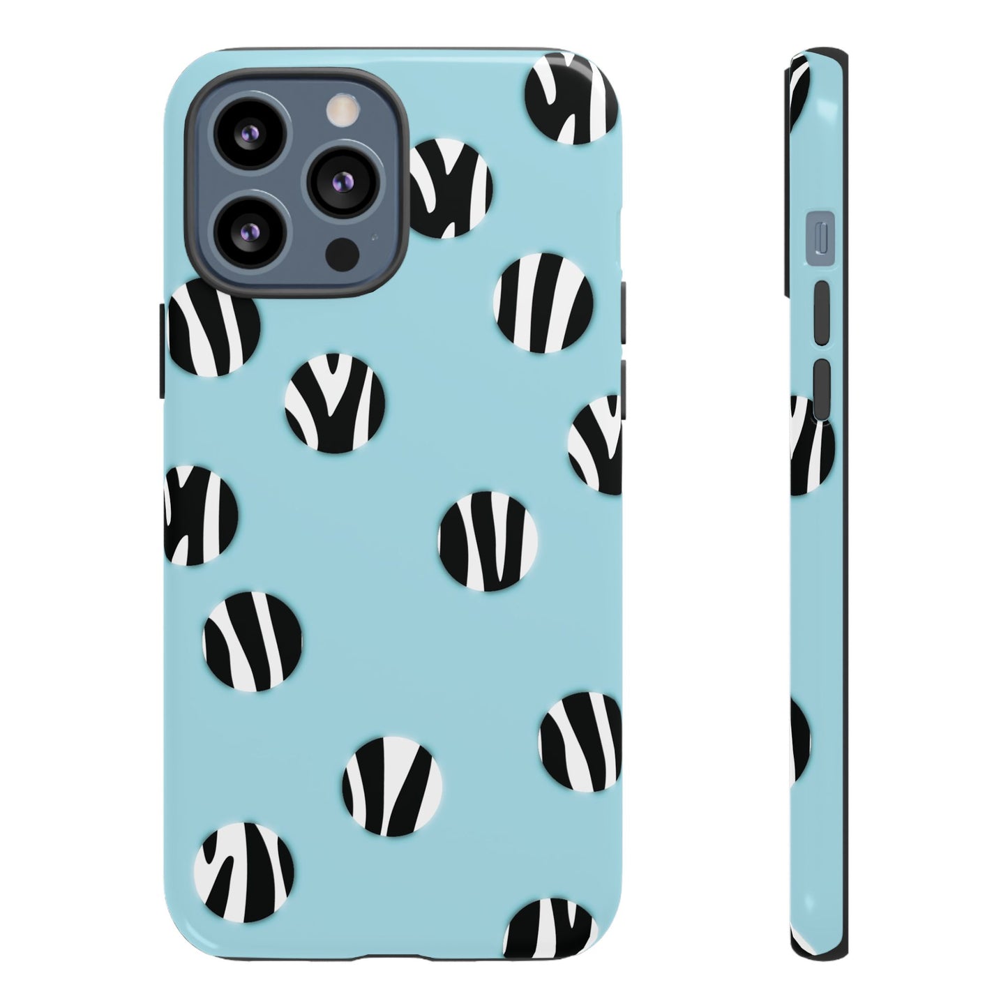 Zebra Dots Tough Case