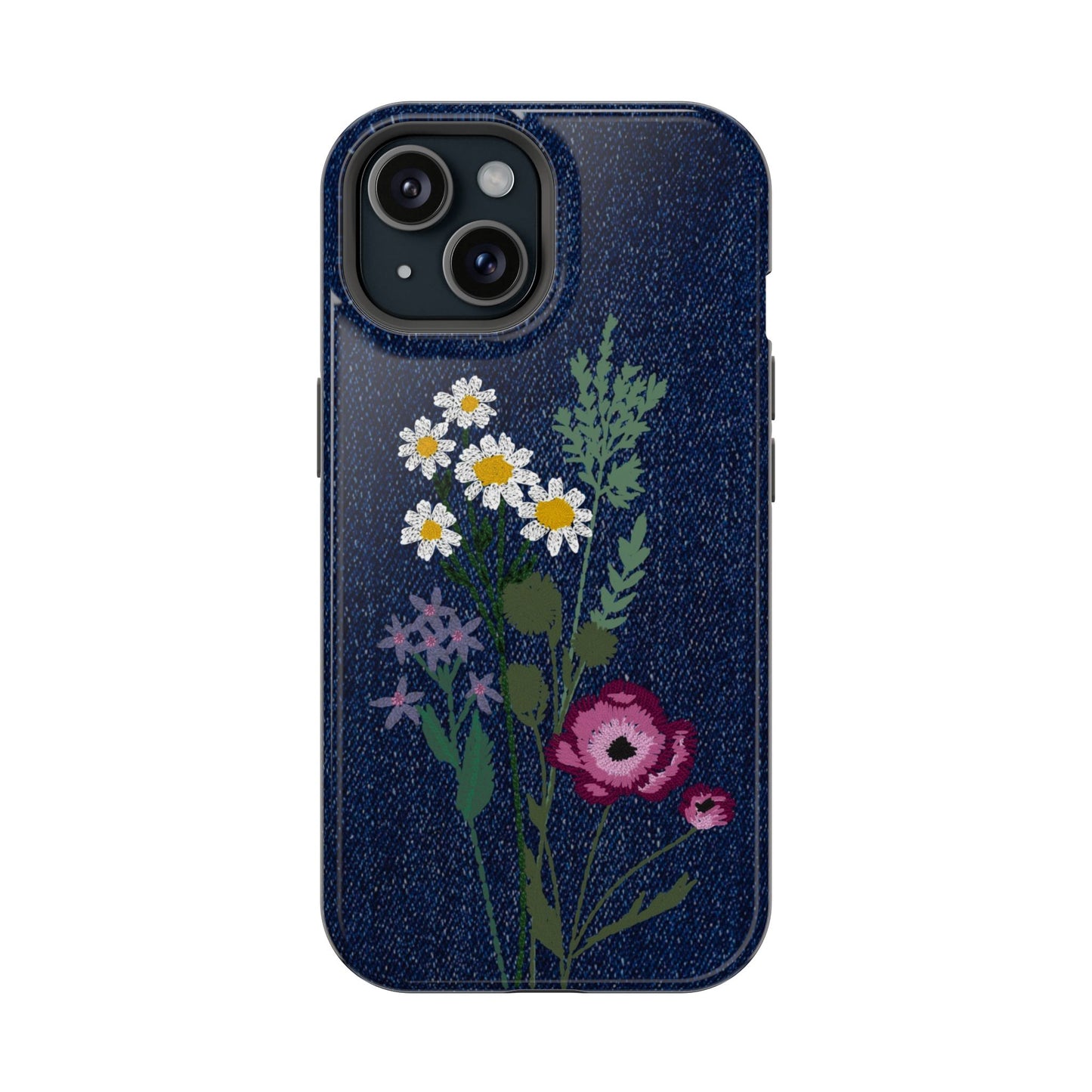 Denim Florals MagSafe Case