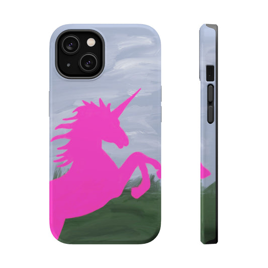 Neon Unicorn MagSafe Case
