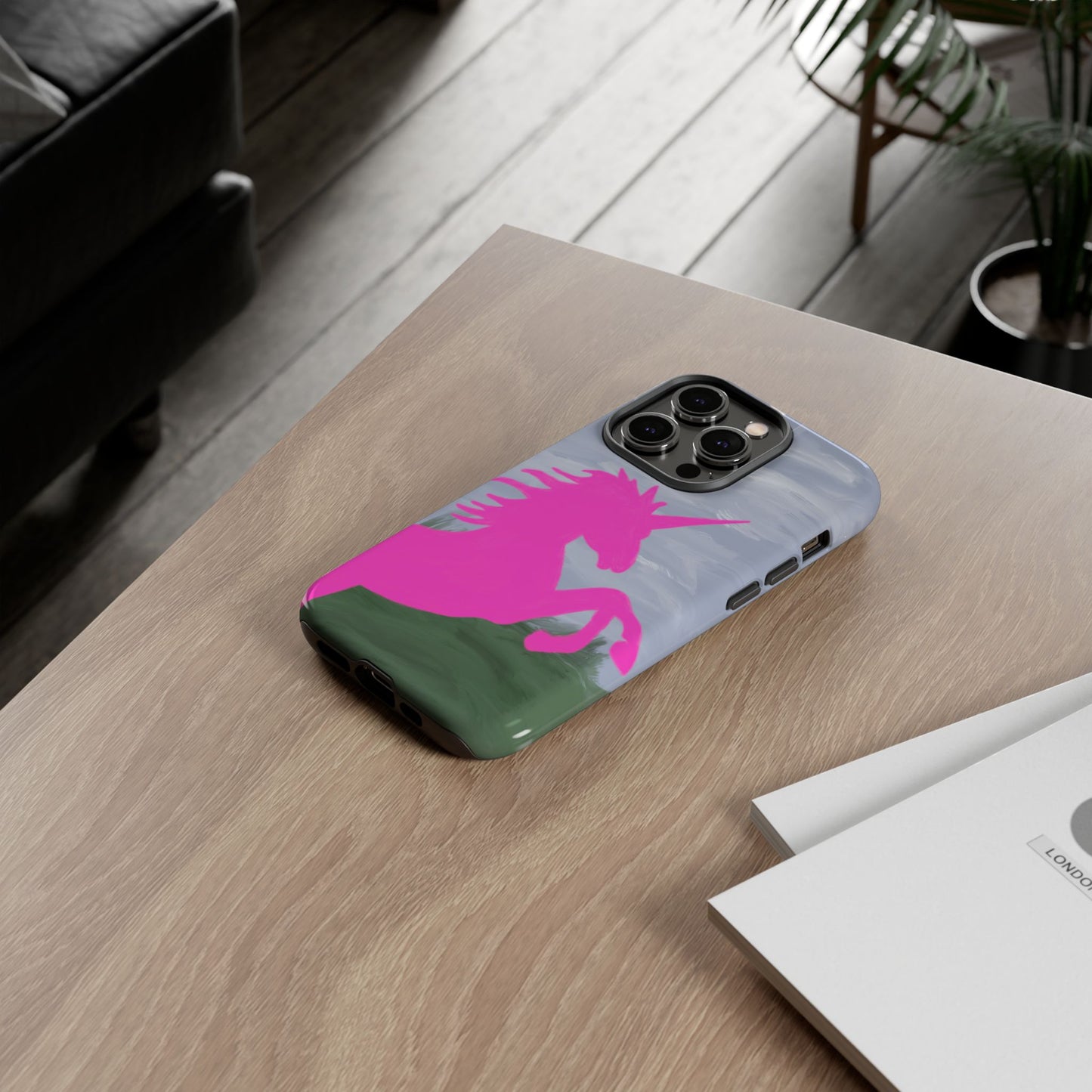 Neon Unicorn Tough Case