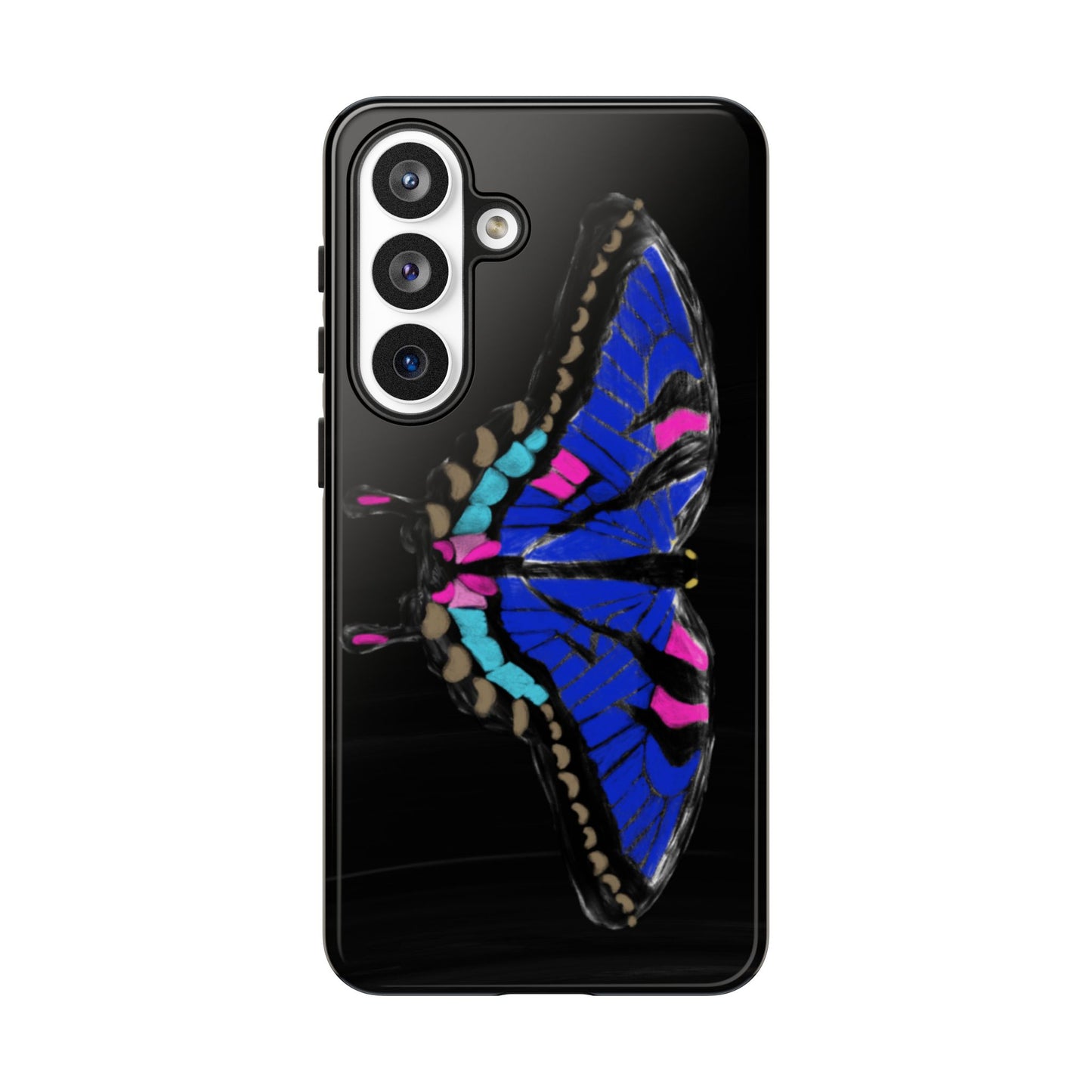 Blue Butterfly Tough Case