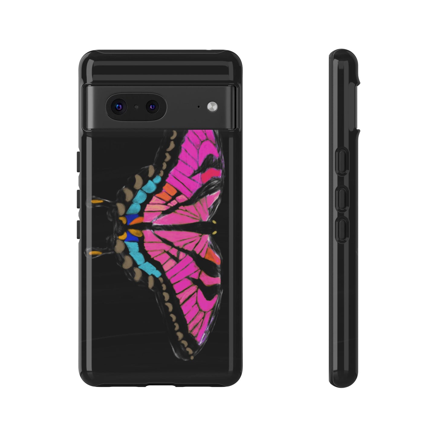 Pink Butterfly Tough Case