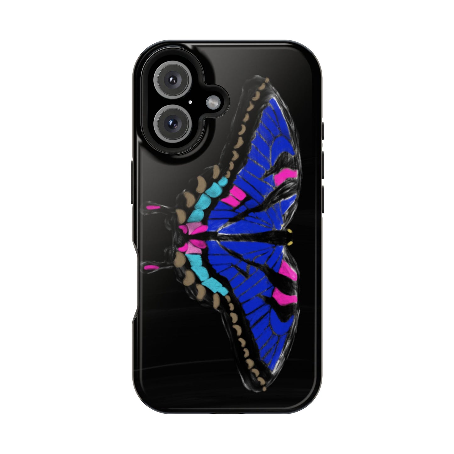 Blue Butterfly MagSafe Case