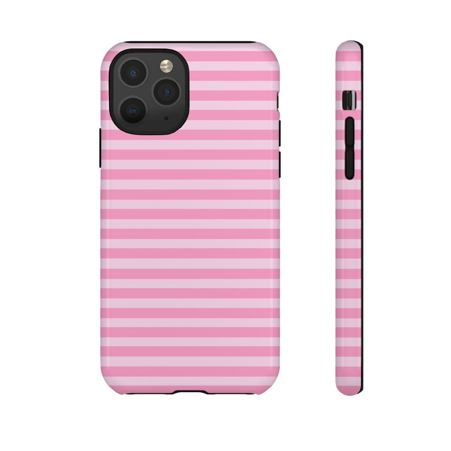 Pink Striped Tough Case