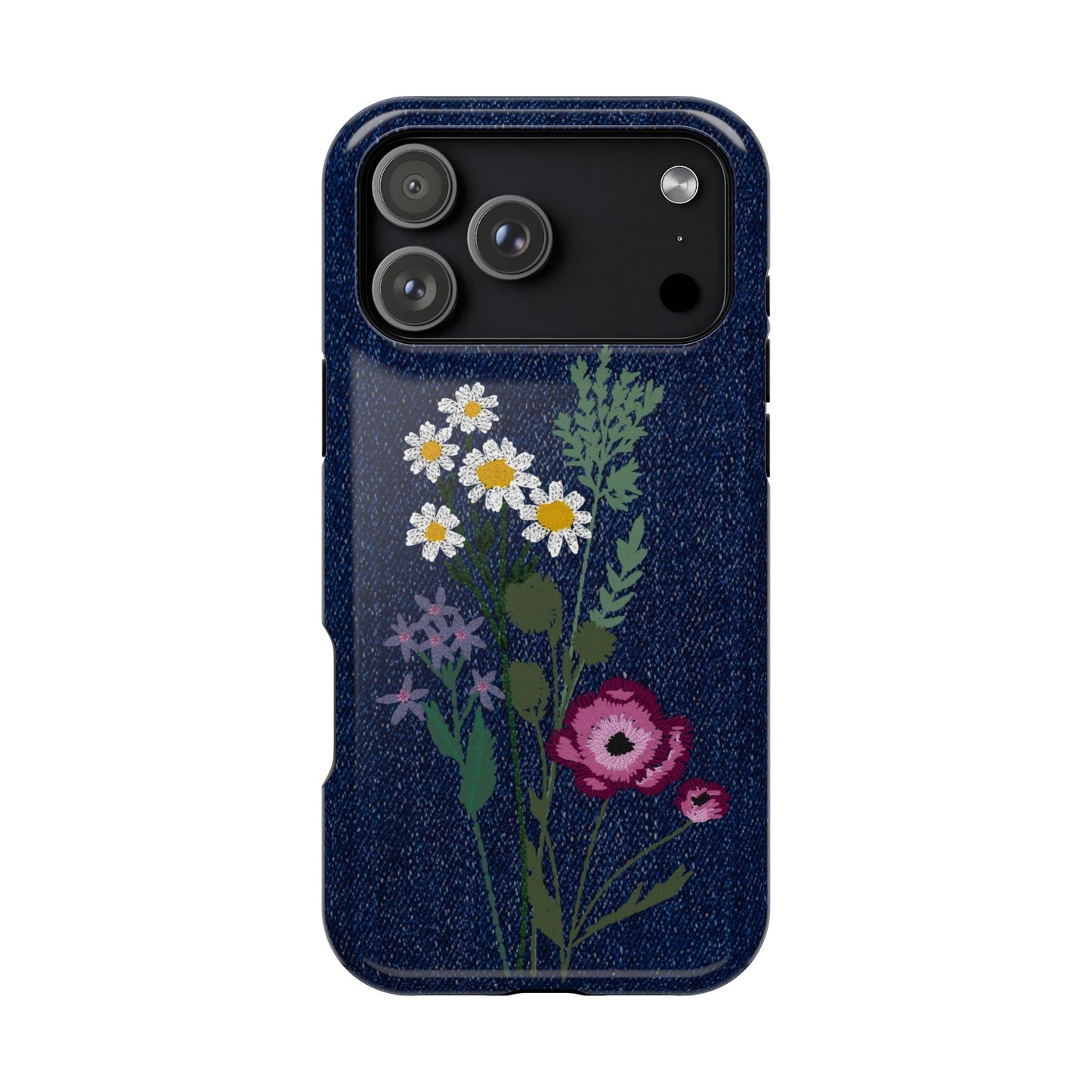Denim Florals MagSafe Case