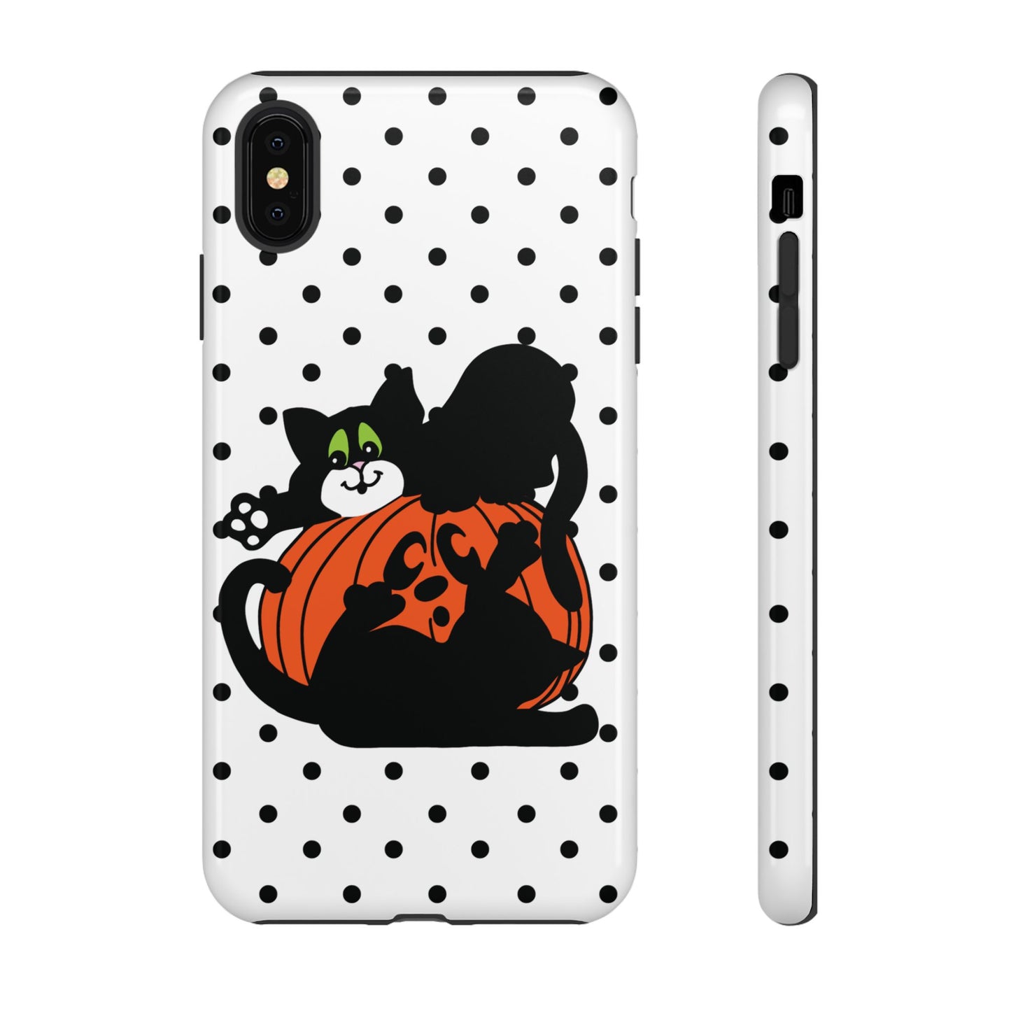 Pumpkin Kitty Tough Case