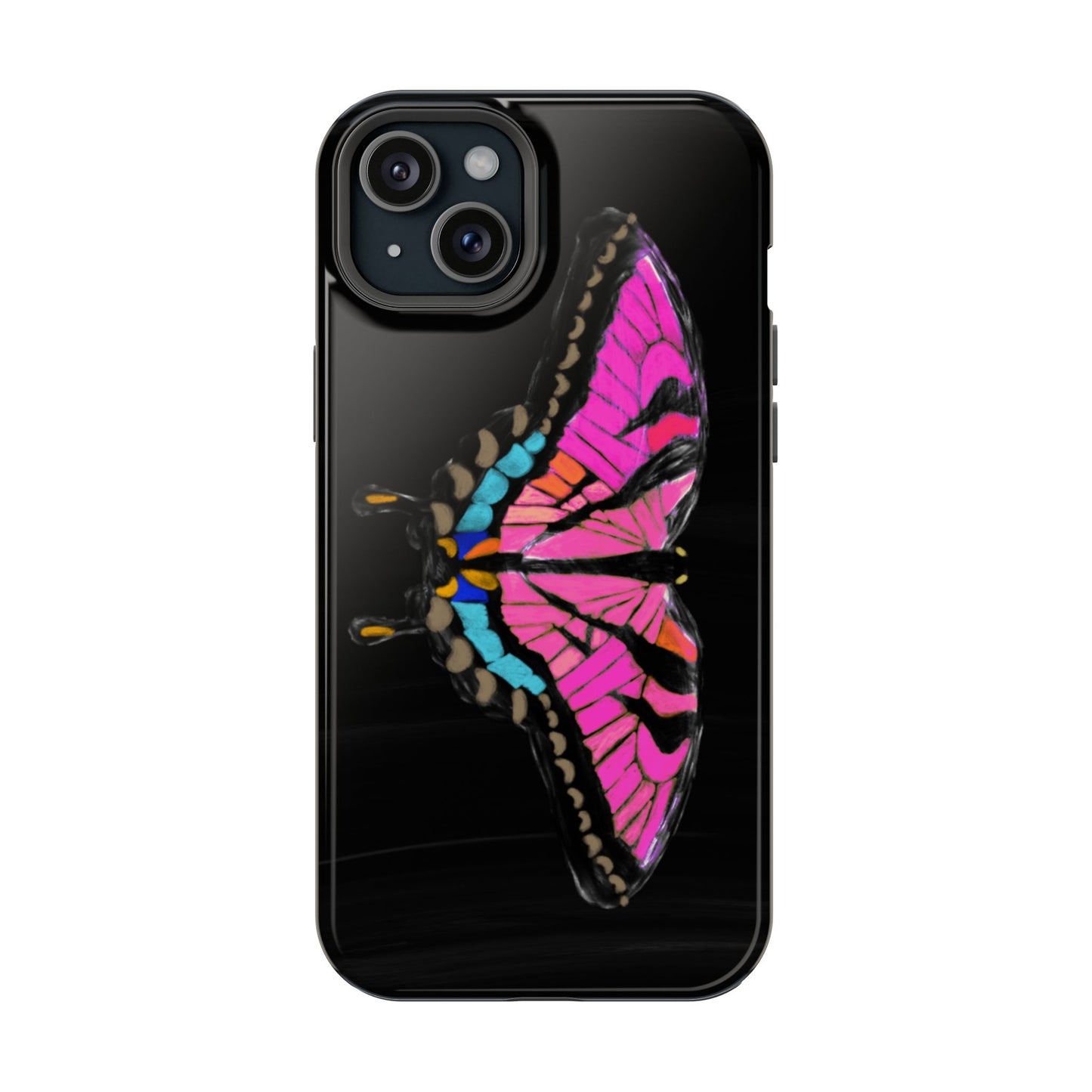 Fuscia Butterfly MagSafe Case