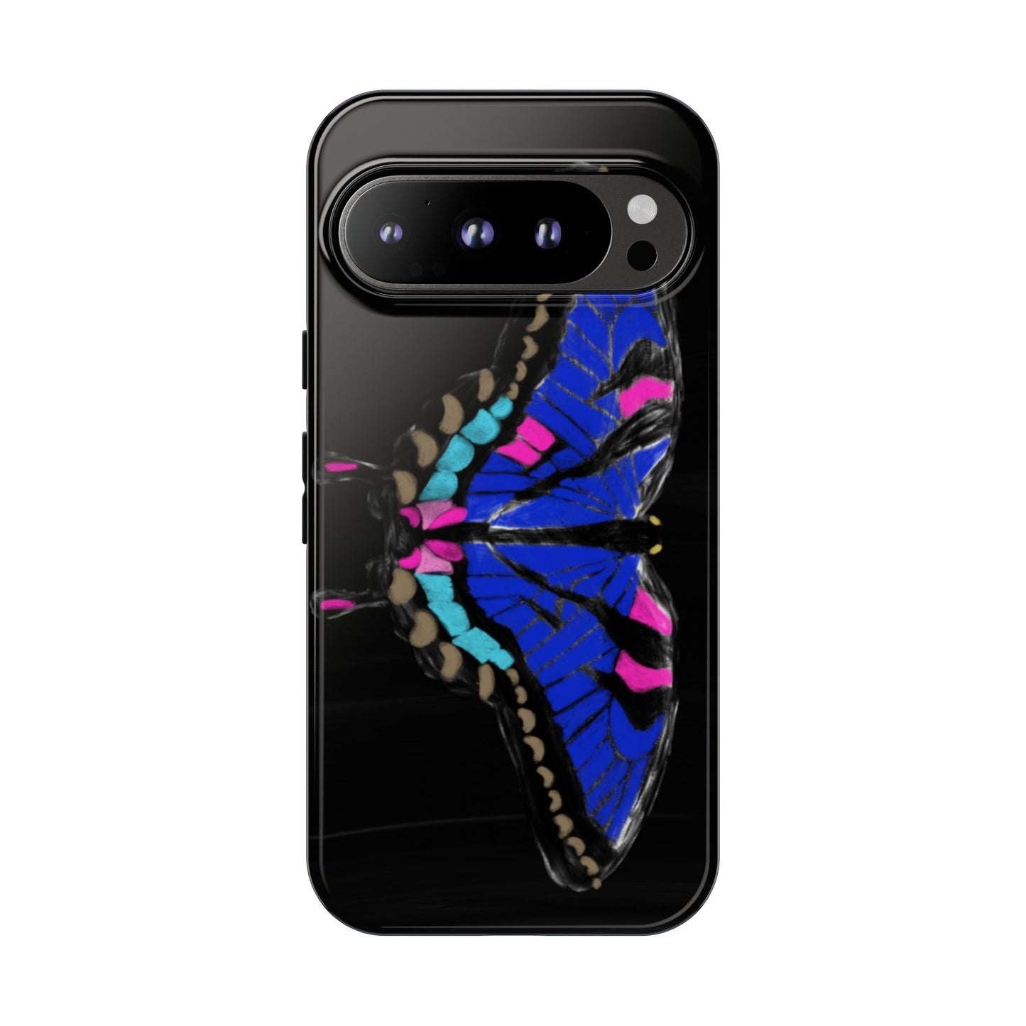 Blue Butterfly Tough Case